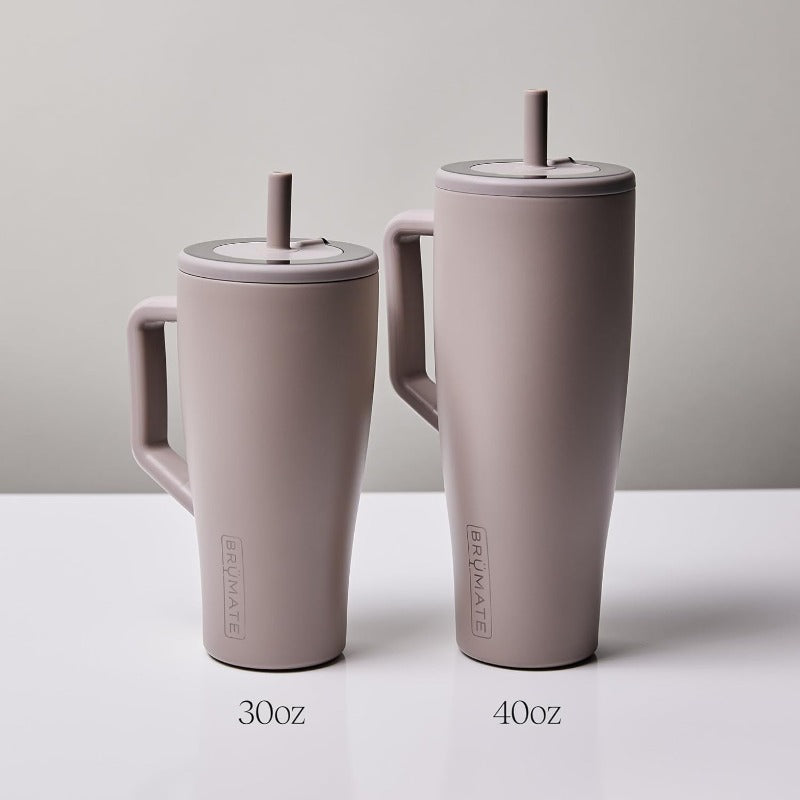Era 30 oz Tumbler with Handle and Straw 100% Leakproof Insulated Tumbler with Lid and Straw Made of Stainless Steel Cup Holder Friendly Base 30oz Lavender