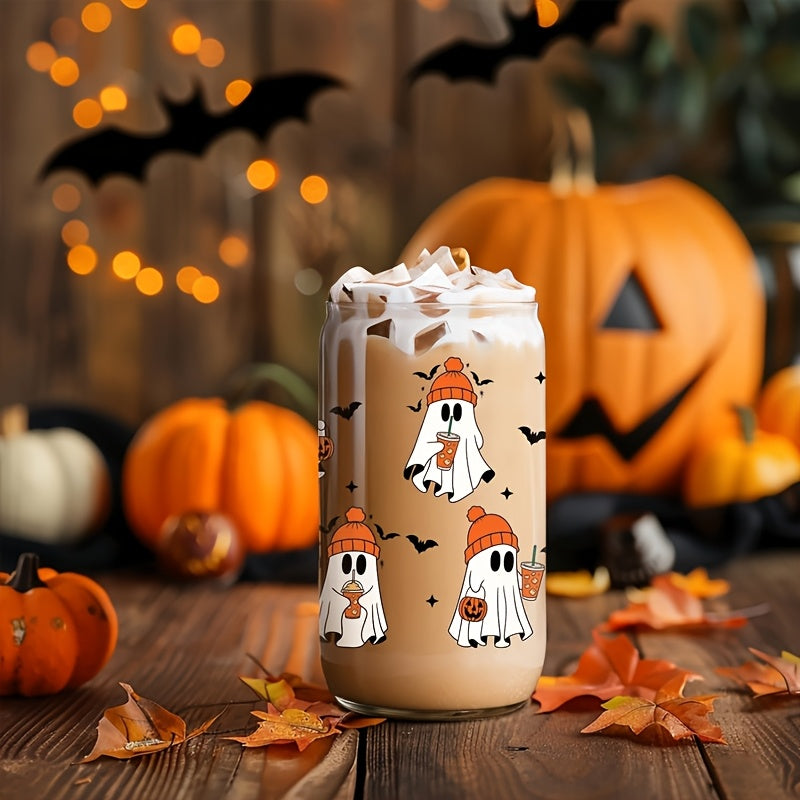 1\u002F2pcs 16oz Cup, Cute Halloween Cup - Halloween Birthday Gifts, Boo Basket Stuffers for Women