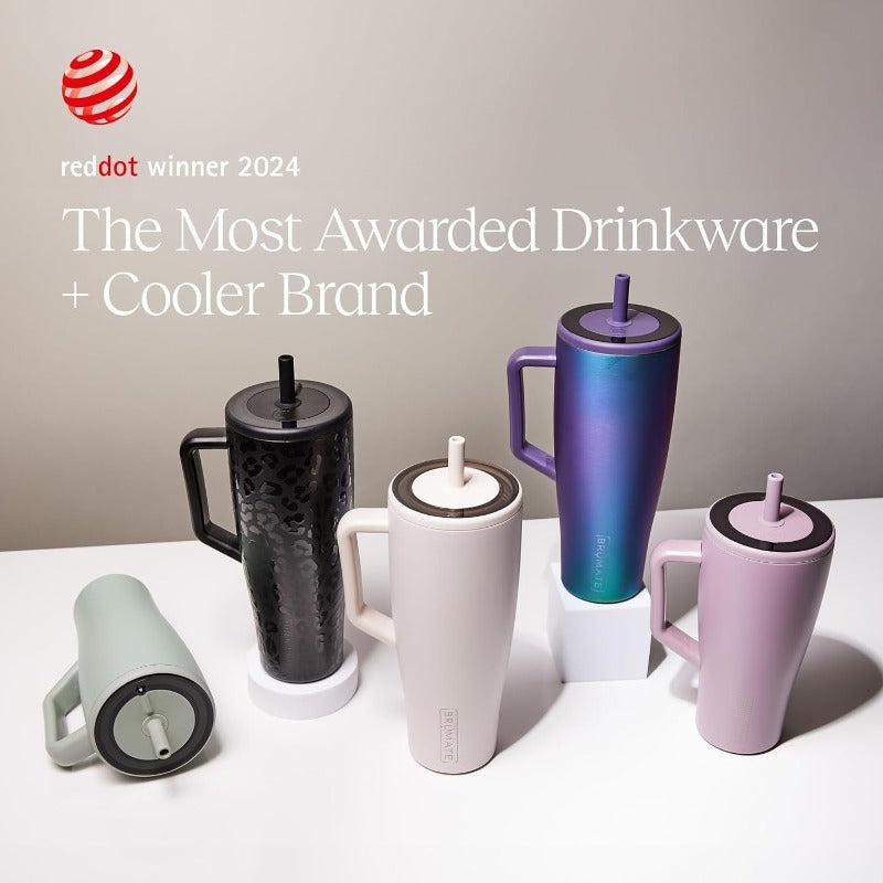 Era 30 oz Tumbler with Handle and Straw 100% Leakproof Insulated Tumbler with Lid and Straw Made of Stainless Steel Cup Holder Friendly Base 30oz Lavender