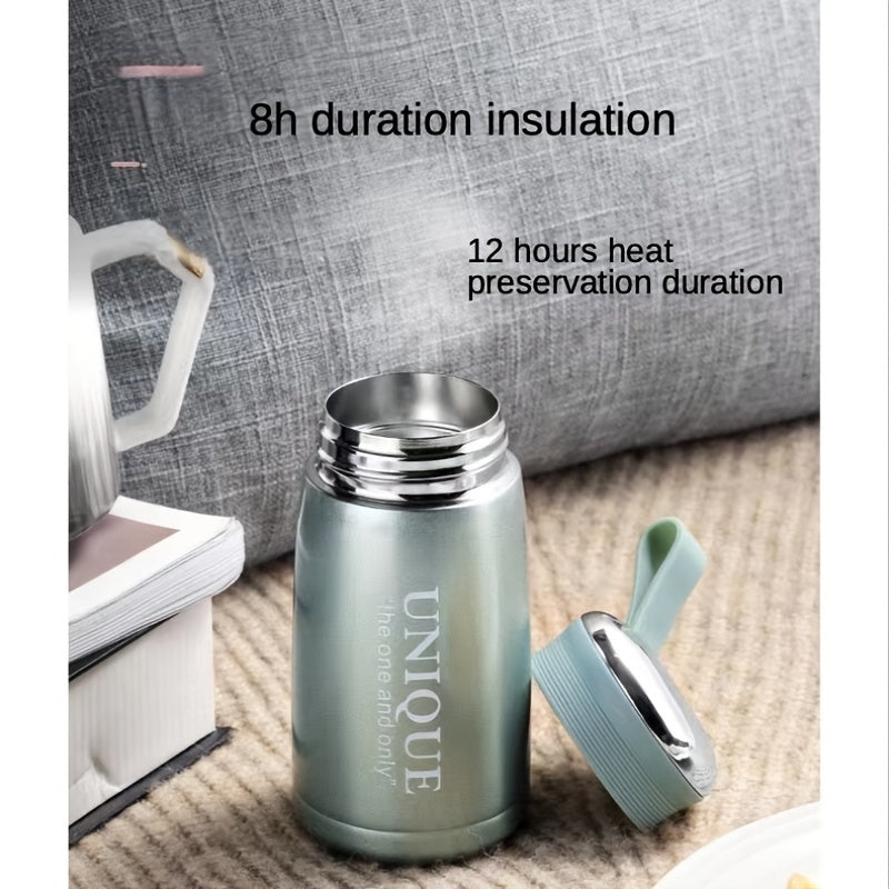 1pc Vacuum Flask Insulation Vacuum Bottle Small Travel Bottle Cute 304 Stainless Steel Student Ladies Tea Coffee Water Bottle Cup
