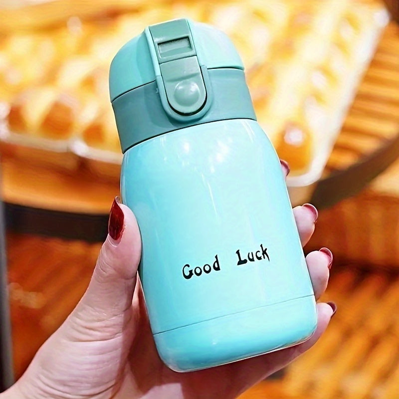 1pc Durable Insulated Vacuum Flask - Compact, Leak-Proof, Stylish, Stainless Steel Construction - Perfect for Hot and Cold Drinks on-the-go