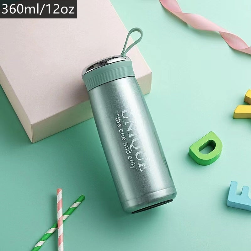 1pc Vacuum Flask Insulation Vacuum Bottle Small Travel Bottle Cute 304 Stainless Steel Student Ladies Tea Coffee Water Bottle Cup