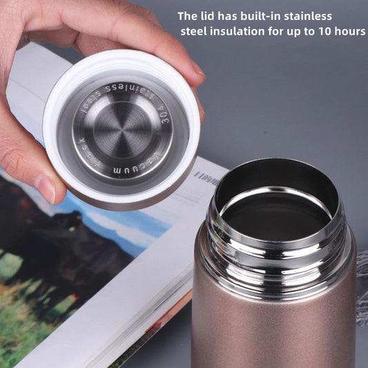 11.83oz Mini Cute Coffee Vacuum Flasks Stainless Steel Travel Drink Water Bottle Thermoses Cups and Mugs