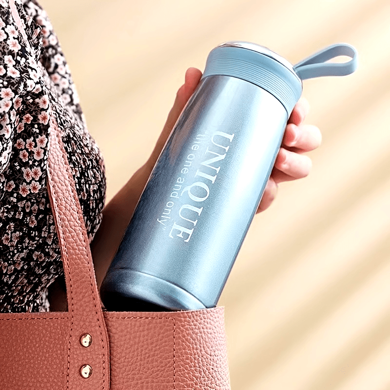 1pc Vacuum Flask Insulation Vacuum Bottle Small Travel Bottle Cute 304 Stainless Steel Student Ladies Tea Coffee Water Bottle Cup