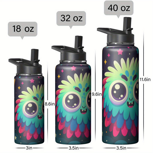 This 40-Ounce Space Flask Is Designed to Be Leak-Proof And Is Constructed from Double-Layer Stainless Steel