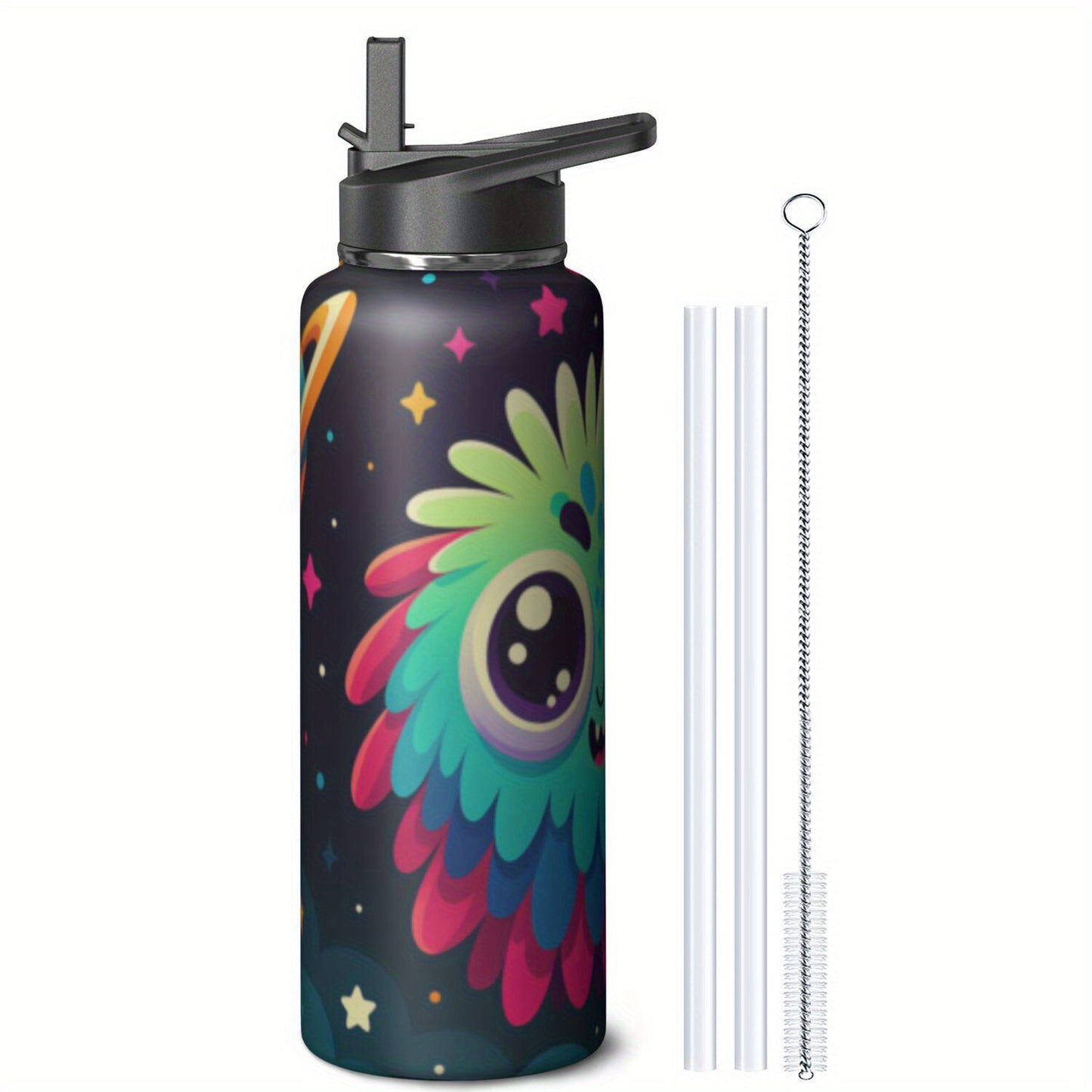 This 40-Ounce Space Flask Is Designed to Be Leak-Proof And Is Constructed from Double-Layer Stainless Steel