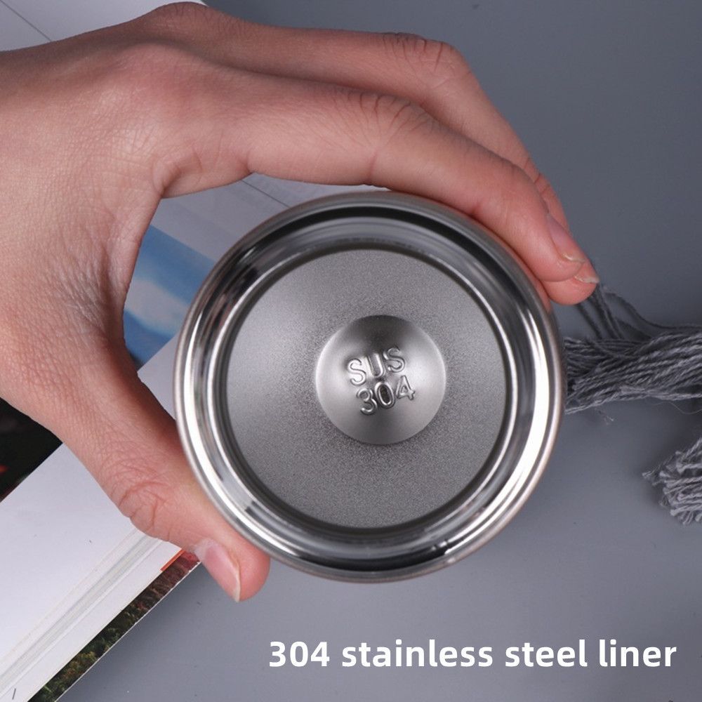 11.83oz Mini Cute Coffee Vacuum Flasks Stainless Steel Travel Drink Water Bottle Thermoses Cups and Mugs