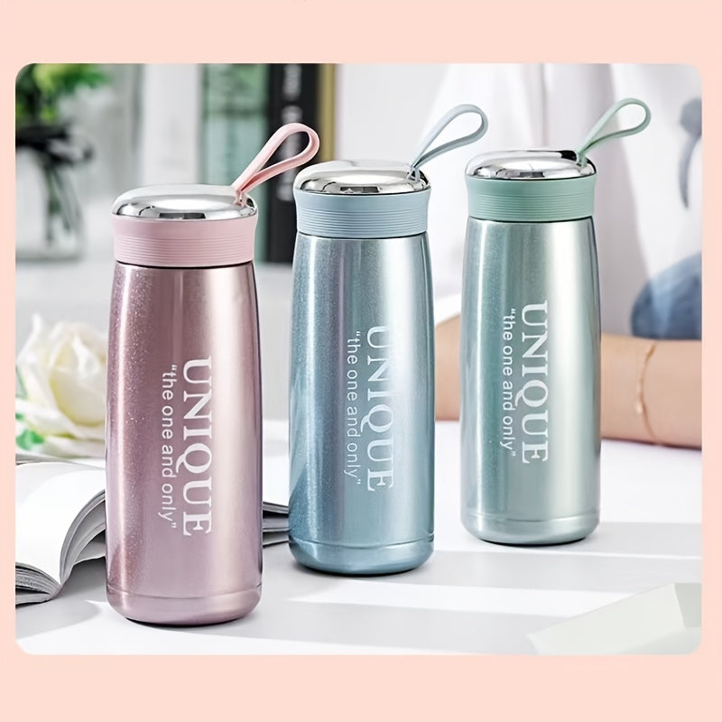 1pc Vacuum Flask Insulation Vacuum Bottle Small Travel Bottle Cute 304 Stainless Steel Student Ladies Tea Coffee Water Bottle Cup